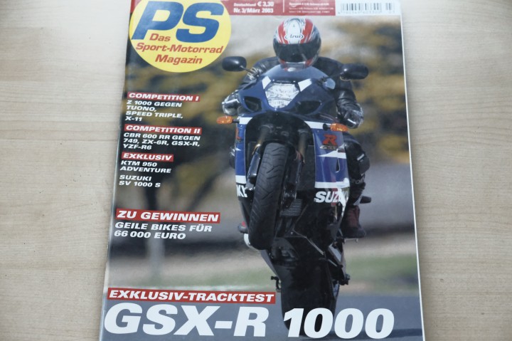 Deckblatt PS Sport Motorrad (03/2003)